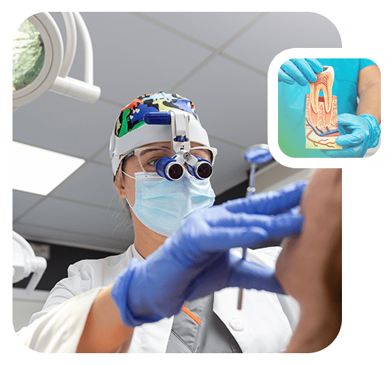 endo specialist performing rct in Fort St. John